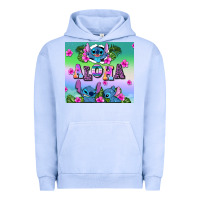 Pigment Grape Ice aloha stitch Urban Hoodie - AdoDesignShop