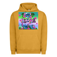 Pigment Peanut Butter aloha stitch Urban Hoodie - AdoDesignShop