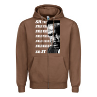 Chestnut clay davis quotsheeeeeeitquot 3  t travel Zipper Hoodie - lanVoArt