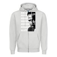 Dove Grey clay davis quotsheeeeeeitquot 3  t travel Zipper Hoodie - lanVoArt