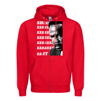 Red clay davis quotsheeeeeeitquot 3  t travel Zipper Hoodie - lanVoArt