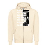 Sandshell clay davis quotsheeeeeeitquot 3  t travel Zipper Hoodie - lanVoArt
