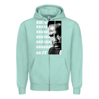 Seafoam clay davis quotsheeeeeeitquot 3  t travel Zipper Hoodie - lanVoArt