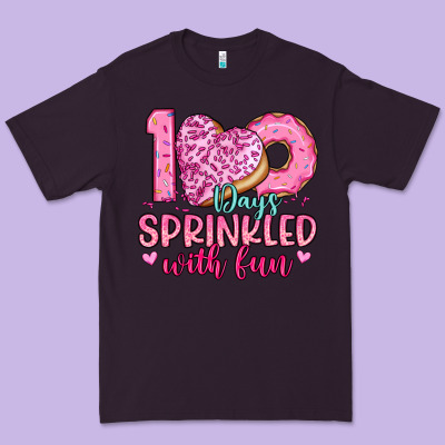 100 Days Sprinkled With Fun Premium Tee Designed By Artiststas
