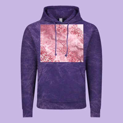 Glitter Pink Agate Vintage Hoodie Designed By Tumblerdesignbyshophia