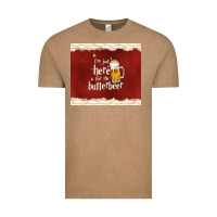 Vintage Coffee i'm just here for the butterbeer Vintage Tee - TumblerDesignByShophia