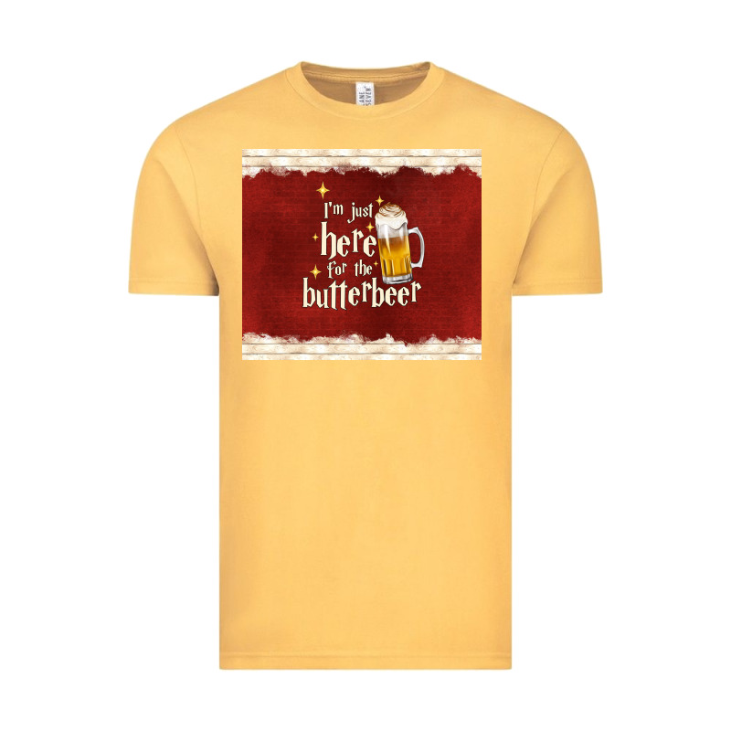 I'm Just Here For The Butterbeer Vintage Tee by TumblerDesignByShophia | Teevron