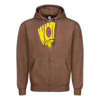 Chestnut Hot Trend Graffiti Spray Paint Tip Art Street Art Urban 80S 90S Hiphop Zipper Hoodie - lanVoArt