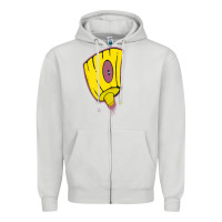 Dove Grey Hot Trend Graffiti Spray Paint Tip Art Street Art Urban 80S 90S Hiphop Zipper Hoodie - lanVoArt
