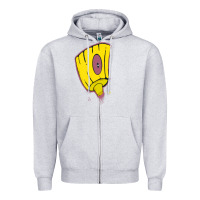 Heather Grey Hot Trend Graffiti Spray Paint Tip Art Street Art Urban 80S 90S Hiphop Zipper Hoodie - lanVoArt