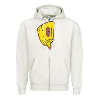 Oatmeal Heather Hot Trend Graffiti Spray Paint Tip Art Street Art Urban 80S 90S Hiphop Zipper Hoodie - lanVoArt