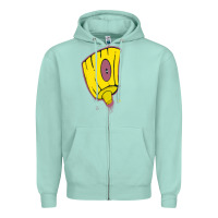 Seafoam Hot Trend Graffiti Spray Paint Tip Art Street Art Urban 80S 90S Hiphop Zipper Hoodie - lanVoArt