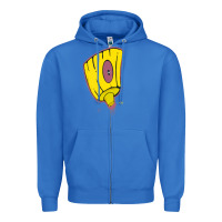 True Royal Hot Trend Graffiti Spray Paint Tip Art Street Art Urban 80S 90S Hiphop Zipper Hoodie - lanVoArt