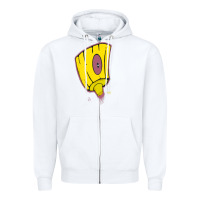 White Hot Trend Graffiti Spray Paint Tip Art Street Art Urban 80S 90S Hiphop Zipper Hoodie - lanVoArt