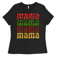 Black Christmas mama Ladies Tee - BarkalooDesign