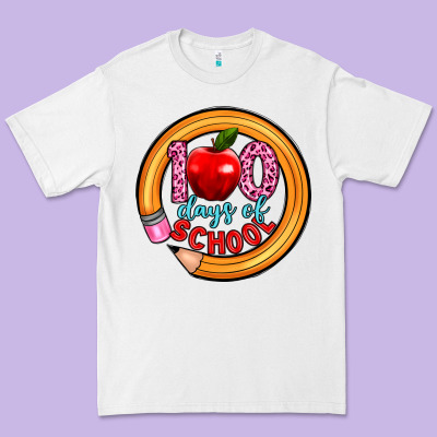 100 Days Of School Premium Tee Designed By Artiststas