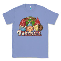 Colony Blue Baseball gnomes Classic Tee - NancyCooperArtShop