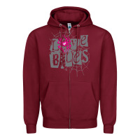 Burgundy Lucky Gift Aj Lee Gift For Fans Zipper Hoodie - lanVoArt