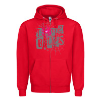 Red Lucky Gift Aj Lee Gift For Fans Zipper Hoodie - lanVoArt