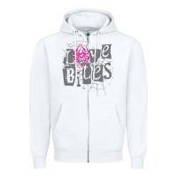 White Lucky Gift Aj Lee Gift For Fans Zipper Hoodie - lanVoArt