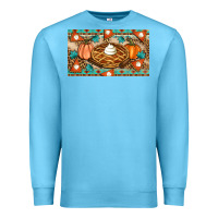 Ocean Blue pumpkin pie Premium Sweatshirt - Artiststas