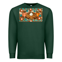 Sports Green pumpkin pie Premium Sweatshirt - Artiststas