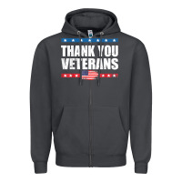 Smoke Shirts For Veterans, Thank You Veterans Shirt Veterans Day Zipper Hoodie - lanVoArt