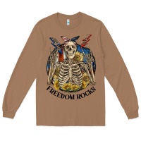 Toasted Coconut freedom rocks Long Sleeve Tee - CowGirlArtShop
