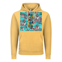 Vintage Mustard fish lures Vintage Hoodie - TumblerDesignByShophia