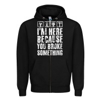Black construction crew funny contractor gift premium t shirt Zipper Hoodie - lanVoArt