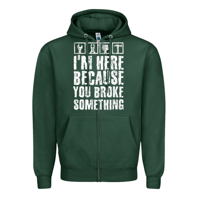 Construction Crew Funny Contractor Gift Premium T Shirt Zipper Hoodie by lanVoArt | Teevron