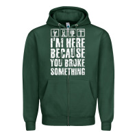Sports Green construction crew funny contractor gift premium t shirt Zipper Hoodie - lanVoArt
