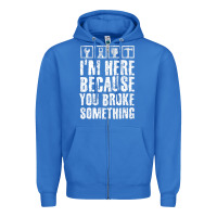 True Royal construction crew funny contractor gift premium t shirt Zipper Hoodie - lanVoArt