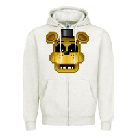 Oatmeal Heather Day Gift Five Nights At Freddy'S Graphic For Fan Zipper Hoodie - lanVoArt