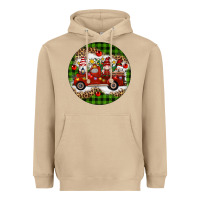 Mushroom christmas gnomes truck Heavyweight Hoodie - Artiststas