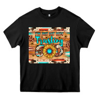 Black i'm just out here trusting god Heavy Core Tee - JahusDesignShop