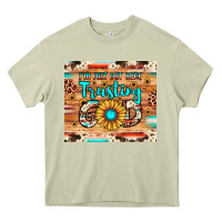 Mossy i'm just out here trusting god Heavy Core Tee - JahusDesignShop