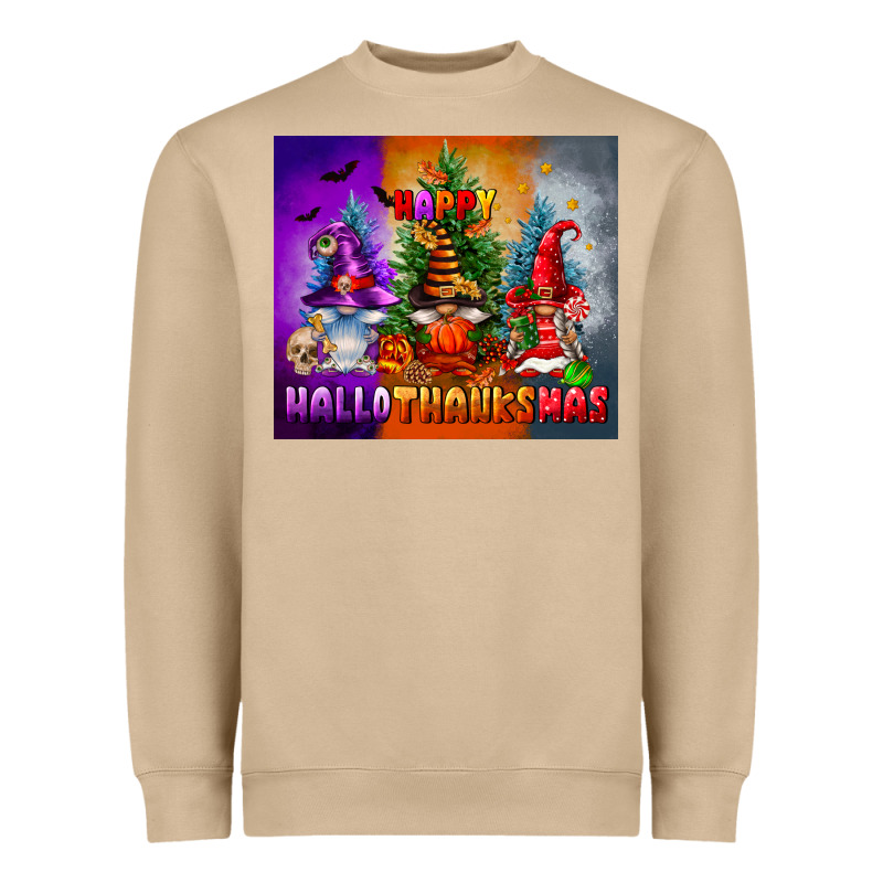 Happy Hallothanksmas Heavyweight Sweatshirt by FaDigitalArtStudio | Teevron