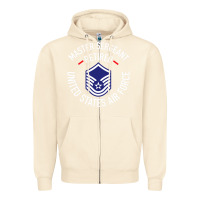 Sandshell Limited Edition Master Sergeant Retired Air Force Military Retiremen Zipper Hoodie - lanVoArt