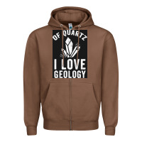 Chestnut of quartz i love geology Zipper Hoodie - lanVoArt