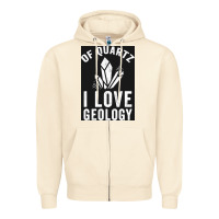 Sandshell of quartz i love geology Zipper Hoodie - lanVoArt