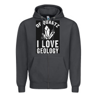 Smoke of quartz i love geology Zipper Hoodie - lanVoArt