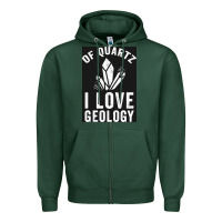 Sports Green of quartz i love geology Zipper Hoodie - lanVoArt