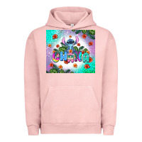 Pigment Salmon ohana stitch Urban Hoodie - AdoDesignShop