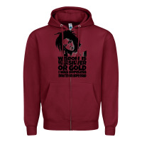 Burgundy lover gift lauryn hill retro wave Zipper Hoodie - lanVoArt