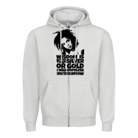 Dove Grey lover gift lauryn hill retro wave Zipper Hoodie - lanVoArt