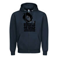 Navy lover gift lauryn hill retro wave Zipper Hoodie - lanVoArt