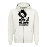 Oatmeal Heather lover gift lauryn hill retro wave Zipper Hoodie - lanVoArt