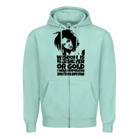 Seafoam lover gift lauryn hill retro wave Zipper Hoodie - lanVoArt