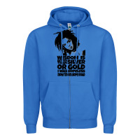 True Royal lover gift lauryn hill retro wave Zipper Hoodie - lanVoArt